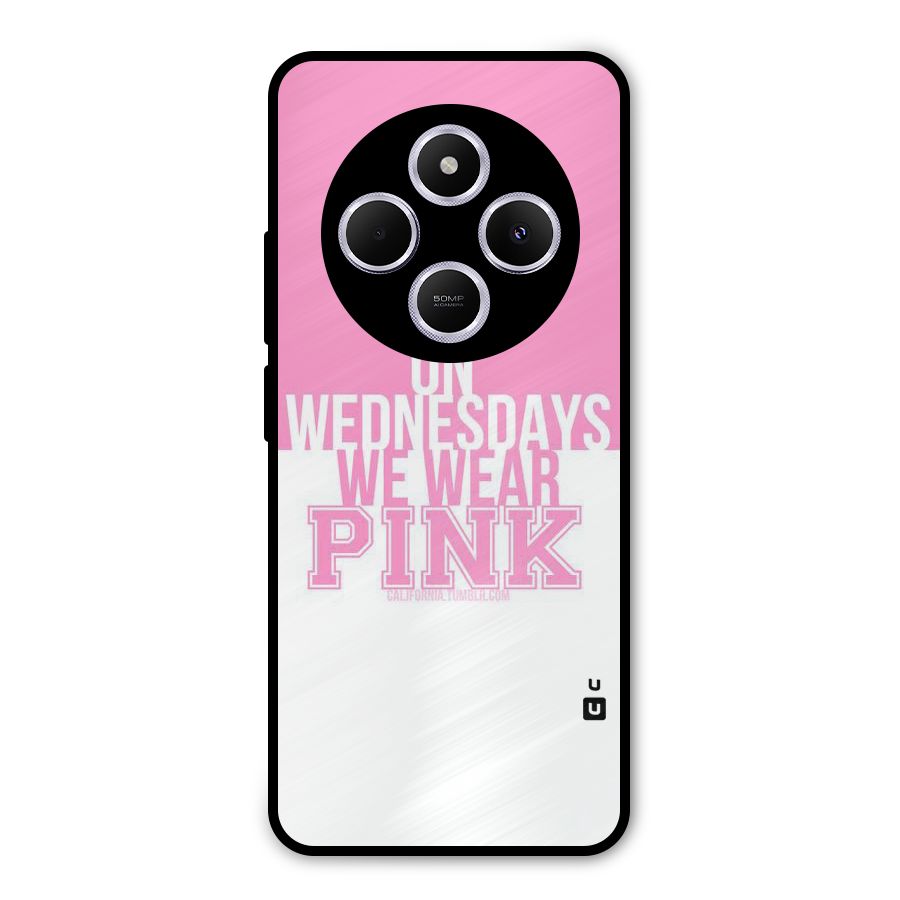 Wear Pink Metal Back Case for Poco C75 5G