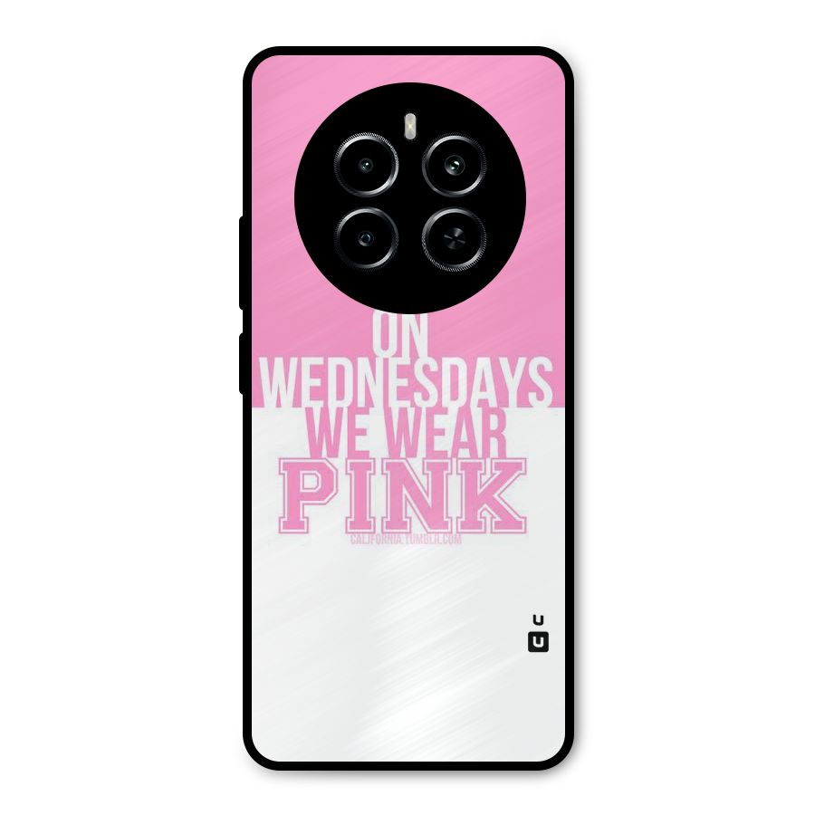 Wear Pink Metal Back Case for Realme P1