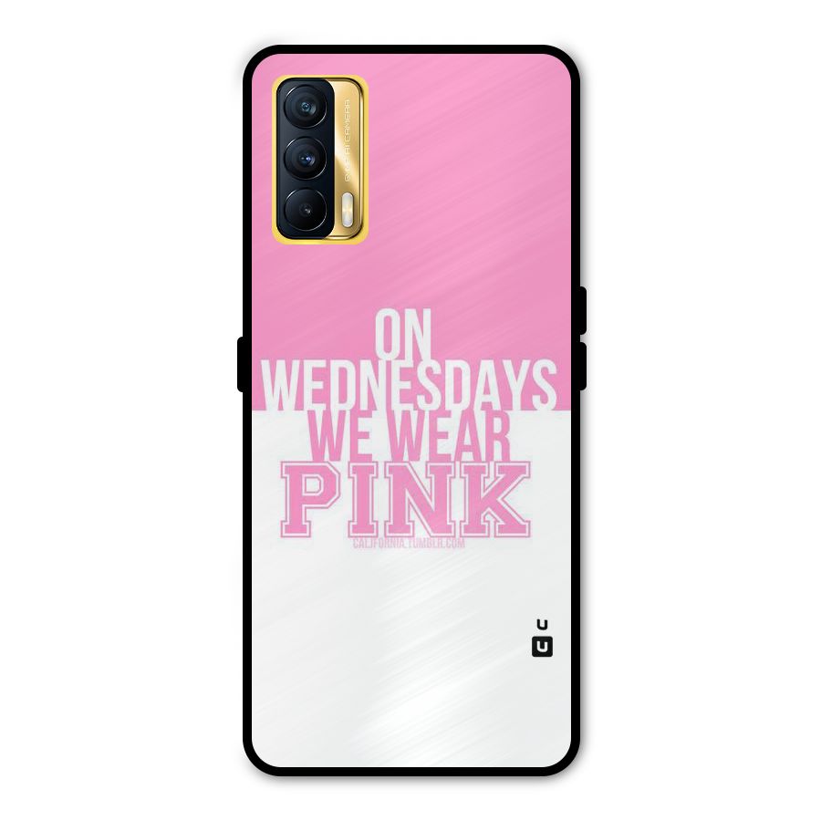 Wear Pink Metal Back Case for Realme X7