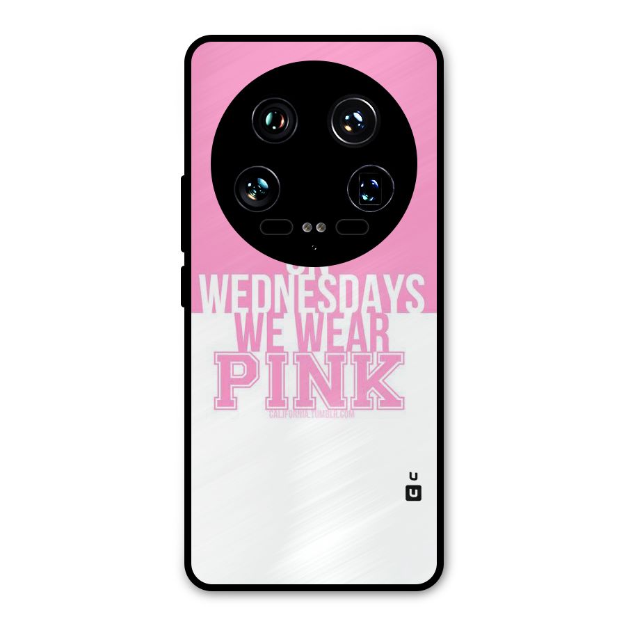 Wear Pink Metal Back Case for Xiaomi 14 Ultra