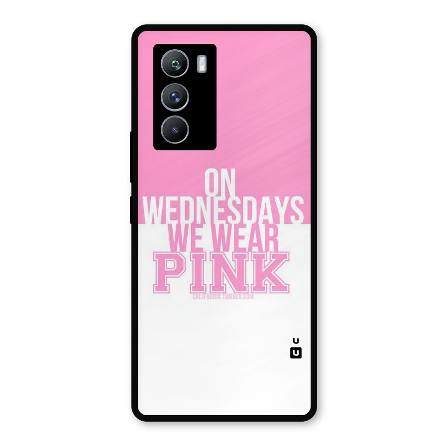 Wear Pink Metal Back Case for iQOO 9 SE