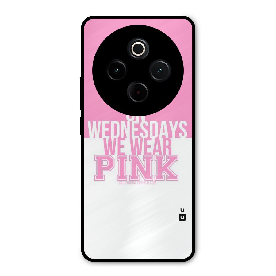 Wear Pink Metal Back Case for iQOO Z10
