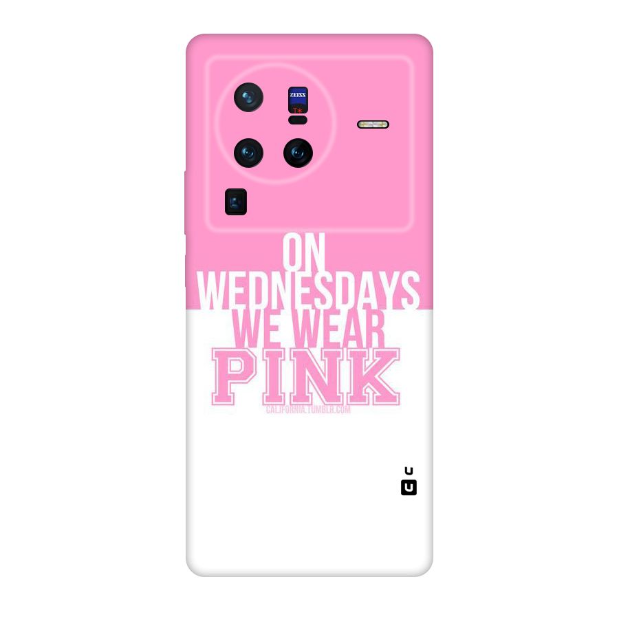Wear Pink Original Polycarbonate Back Case for Vivo X80