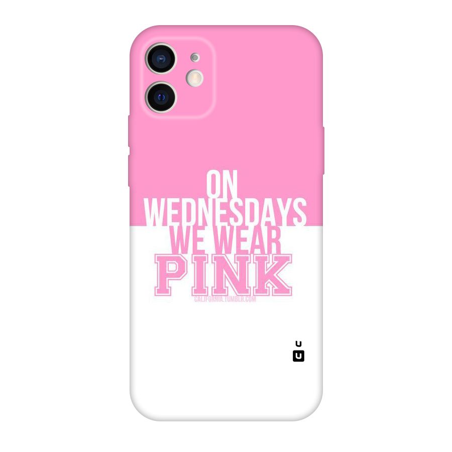 Wear Pink Original Polycarbonate Back Case for iPhone 12