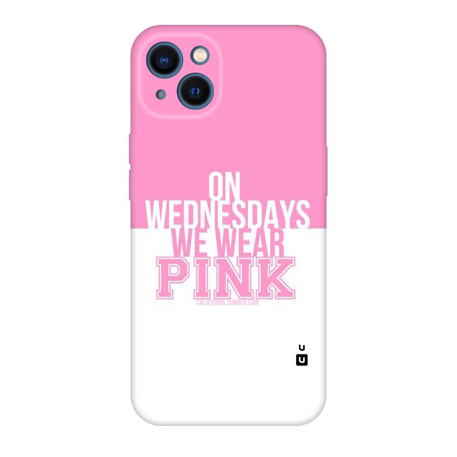 Wear Pink Original Polycarbonate Back Case for iPhone 13