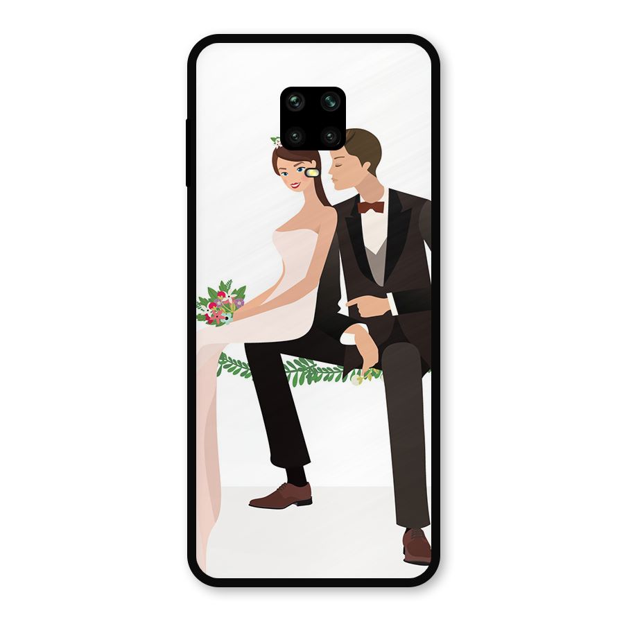 Wedding Couple Metal Back Case for Redmi Note 10 Lite
