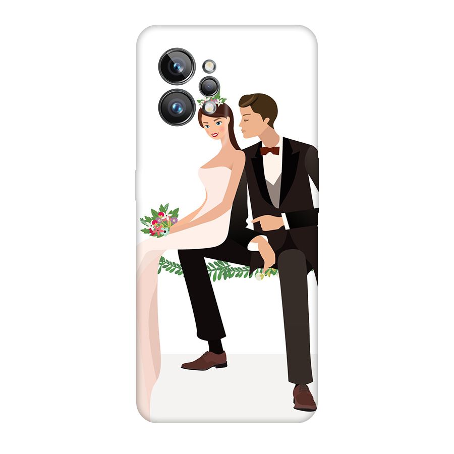 Wedding Couple Original Polycarbonate Back Case for Realme GT2 Pro