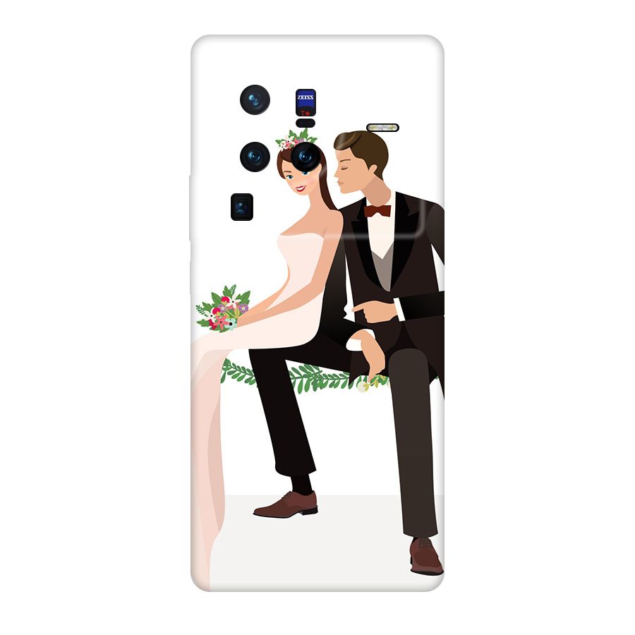 Wedding Couple Original Polycarbonate Back Case for Vivo X80
