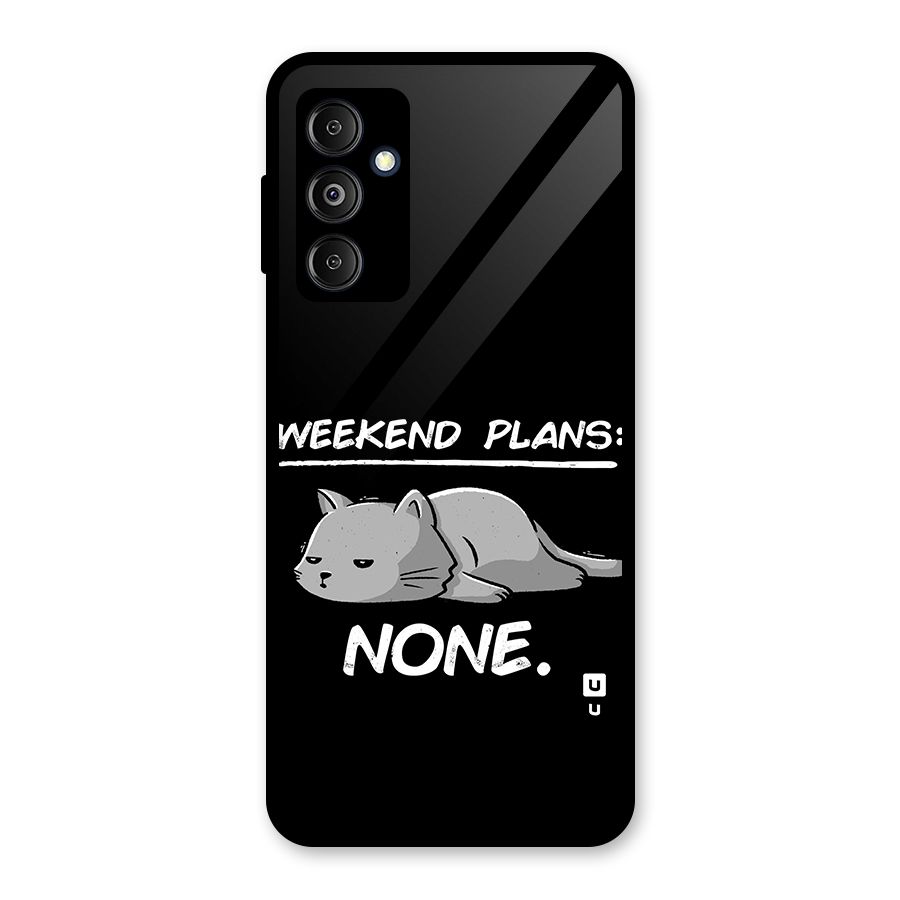 Weekend Plans None Glass Back Case for Galaxy M14 5G