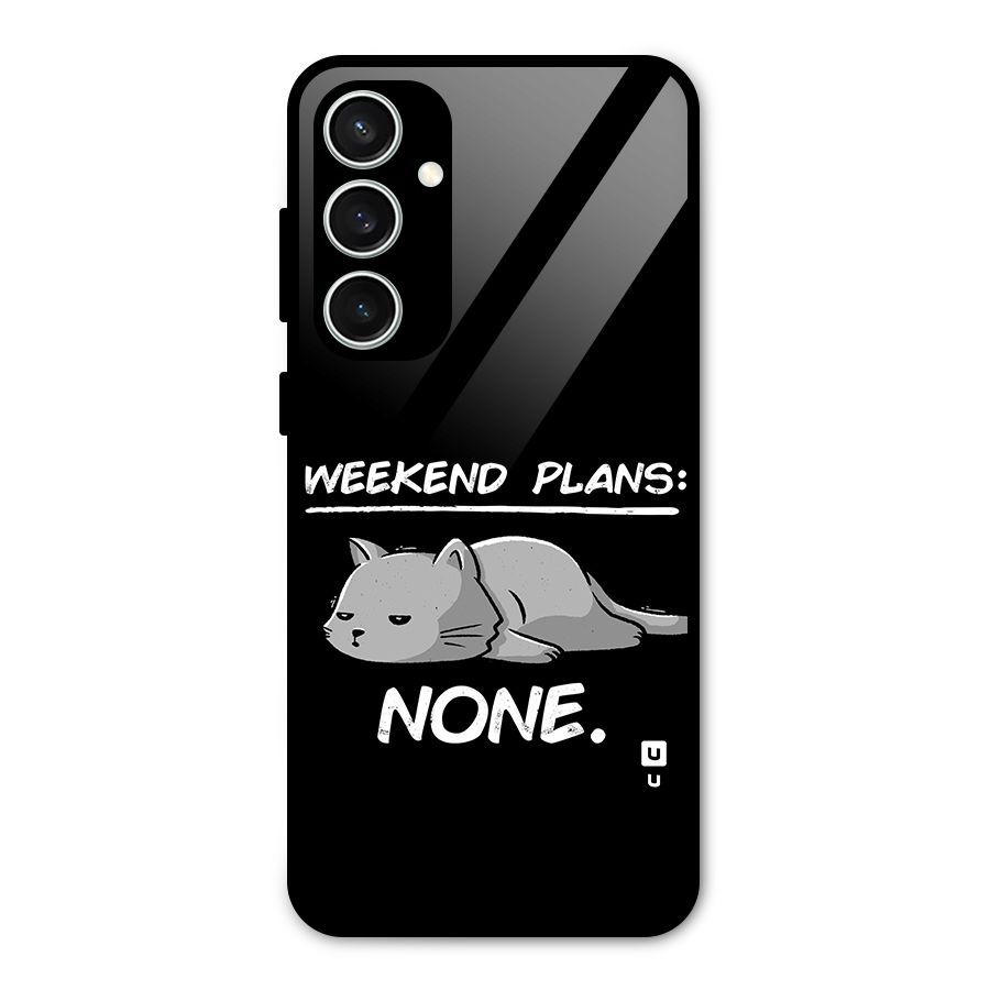 Weekend Plans None Glass Back Case for Galaxy S23 FE
