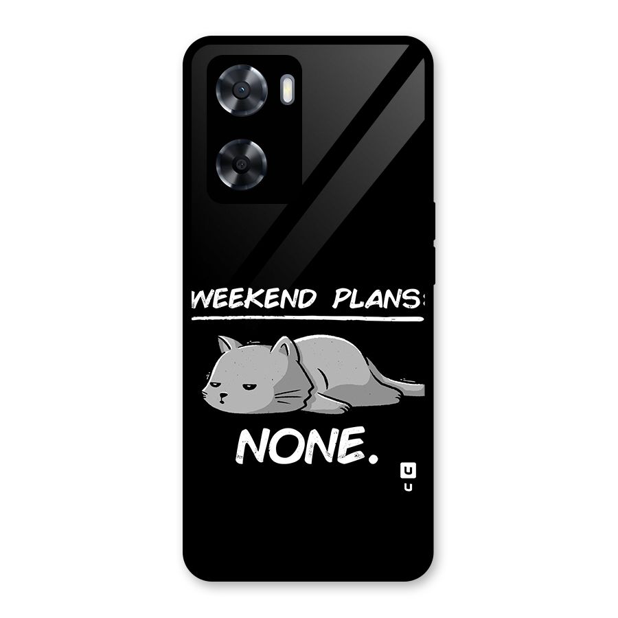 Weekend Plans None Glass Back Case for OnePlus Nord N20 SE
