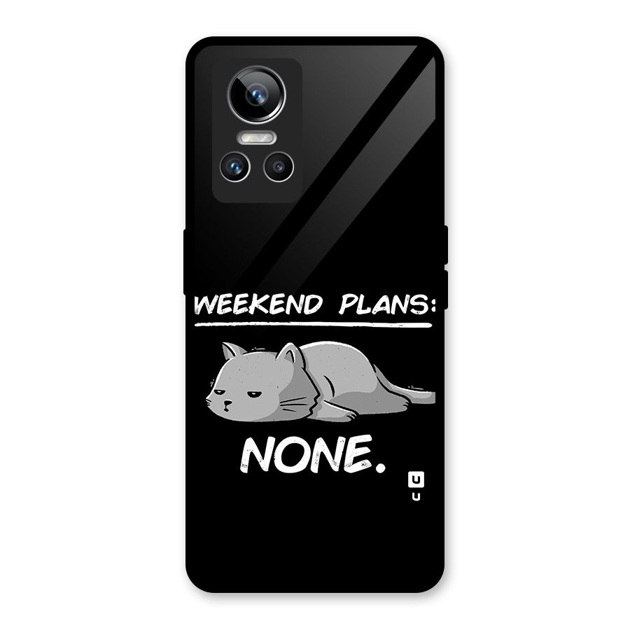 Weekend Plans None Glass Back Case for Realme GT Neo 3