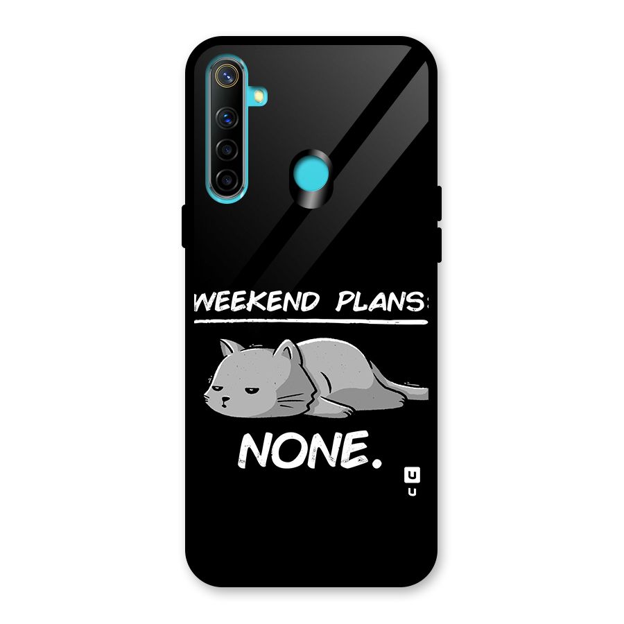 Weekend Plans None Glass Back Case for Realme Narzo 10