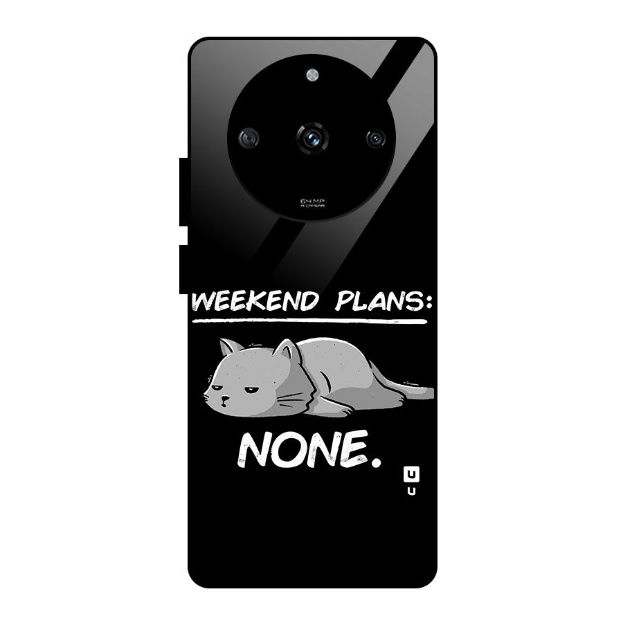 Weekend Plans None Glass Back Case for Realme Narzo 60 5G