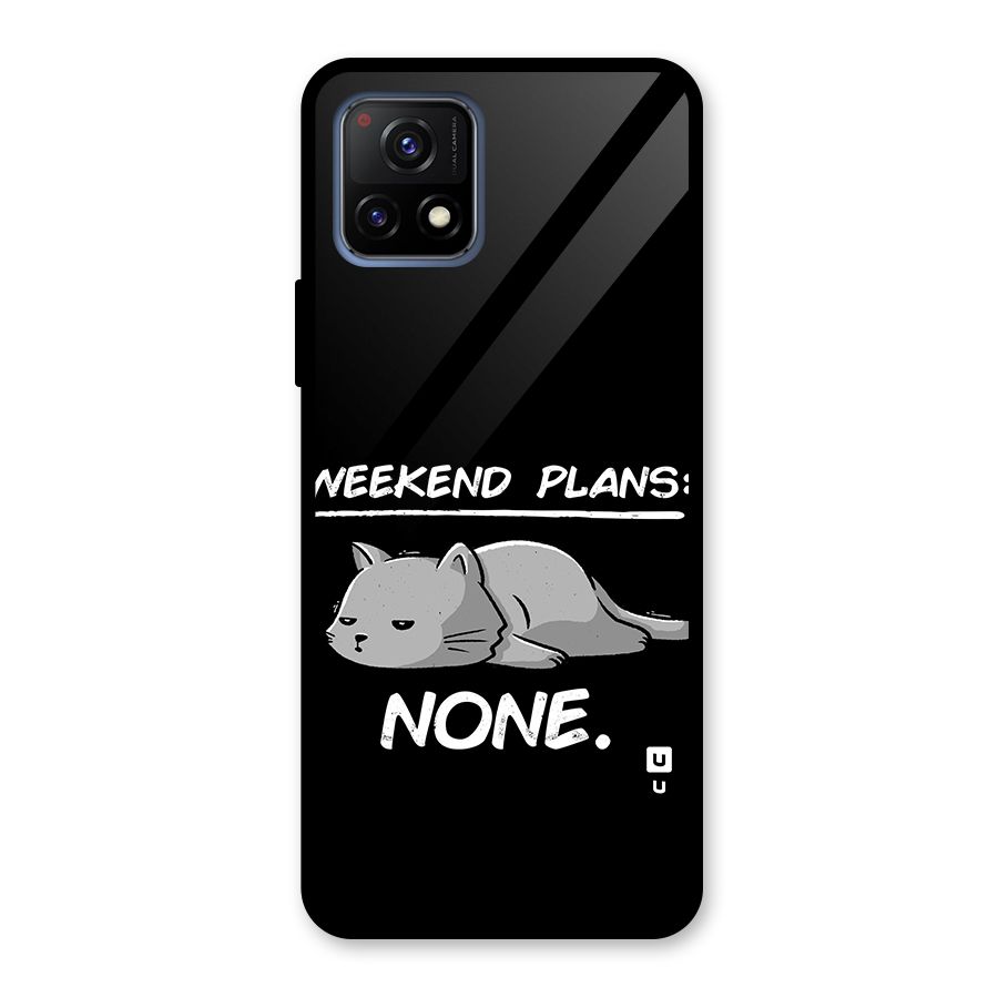 Weekend Plans None Glass Back Case for Vivo Y72 5G