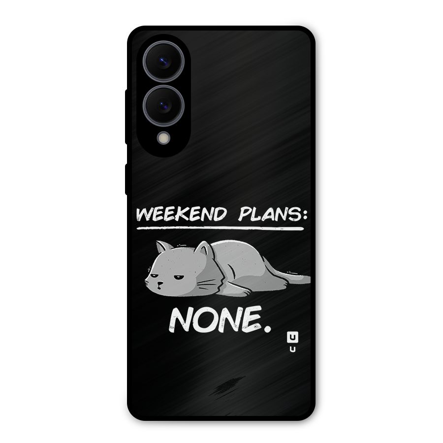 Weekend Plans None Metal Back Case for Galaxy S25 Edge