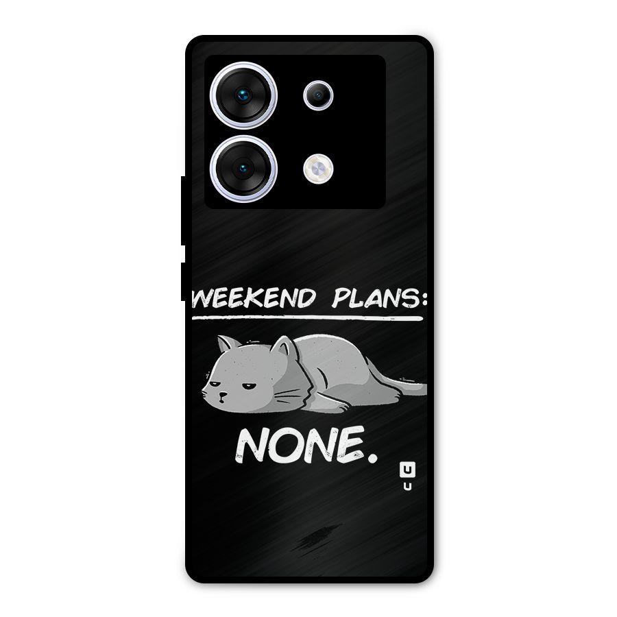 Weekend Plans None Metal Back Case for Infinix Zero 30 5G