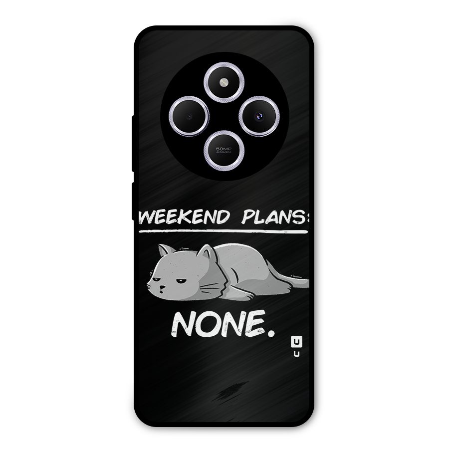 Weekend Plans None Metal Back Case for Poco C75 5G