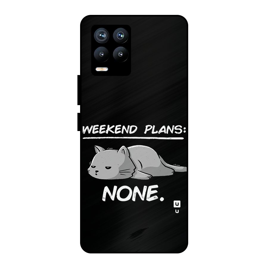 Weekend Plans None Metal Back Case for Realme 8