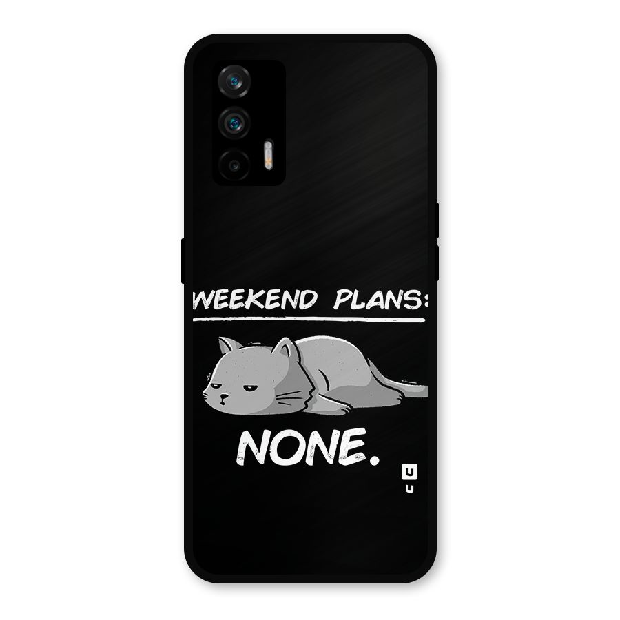 Weekend Plans None Metal Back Case for Realme GT 5G
