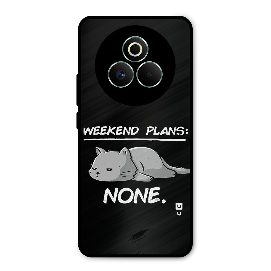 Weekend Plans None Metal Back Case for Realme P3 Pro