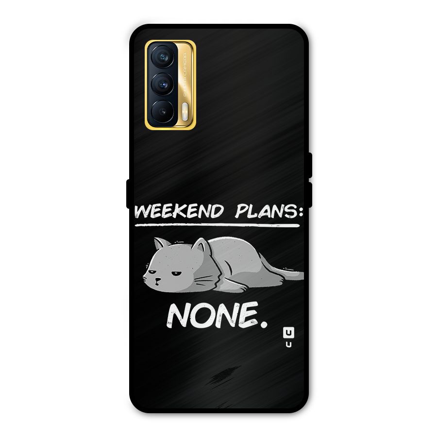 Weekend Plans None Metal Back Case for Realme X7