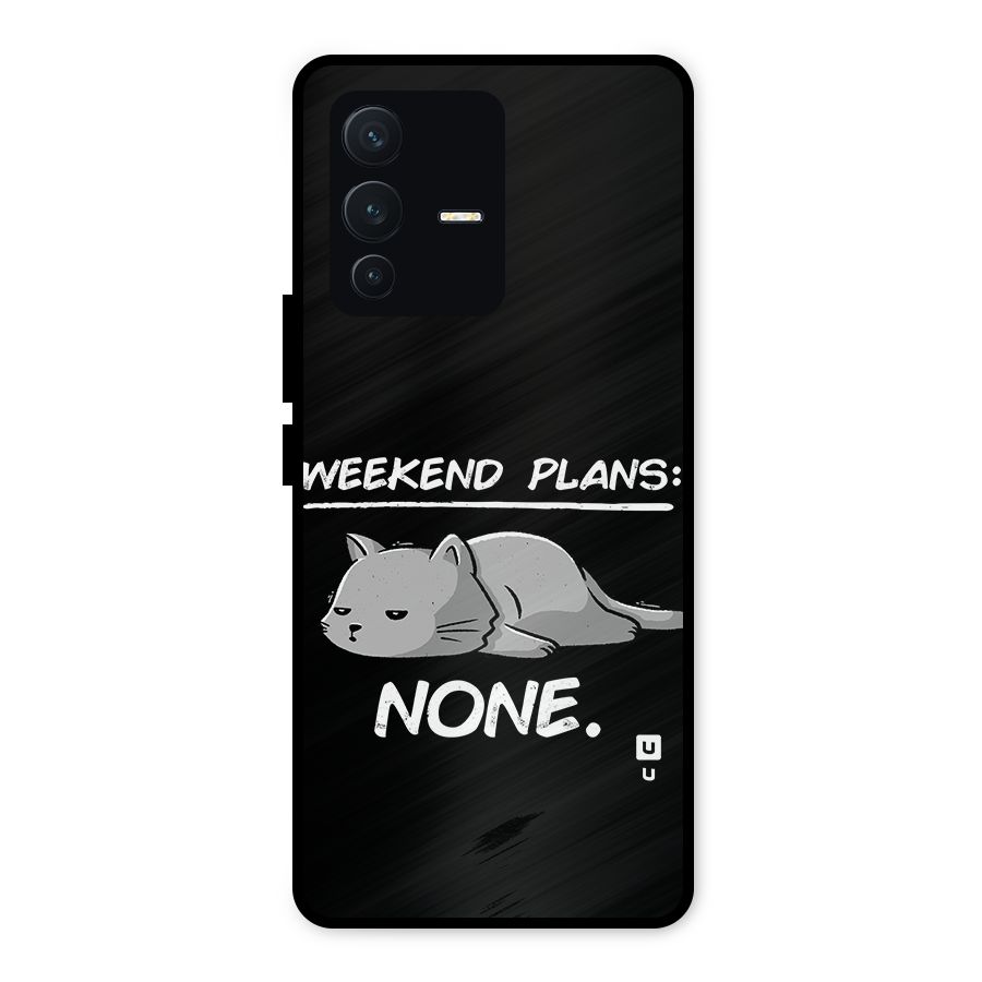 Weekend Plans None Metal Back Case for Vivo V23 5G