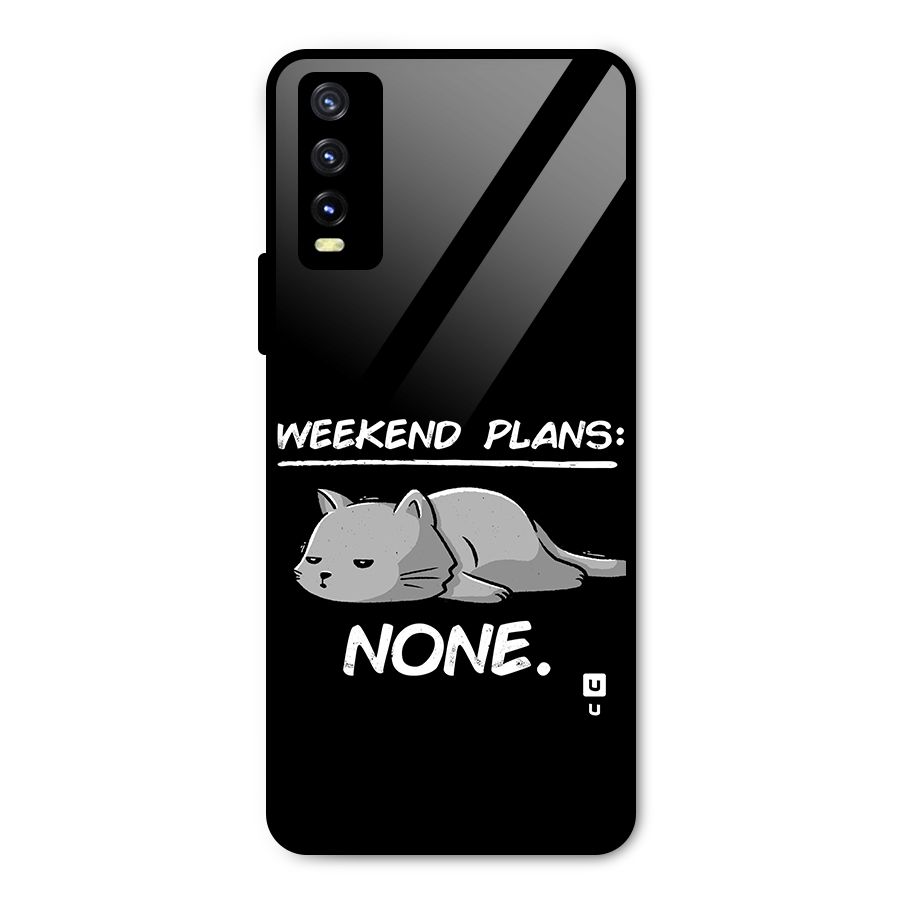 Weekend Plans None Metal Back Case for Vivo Y20