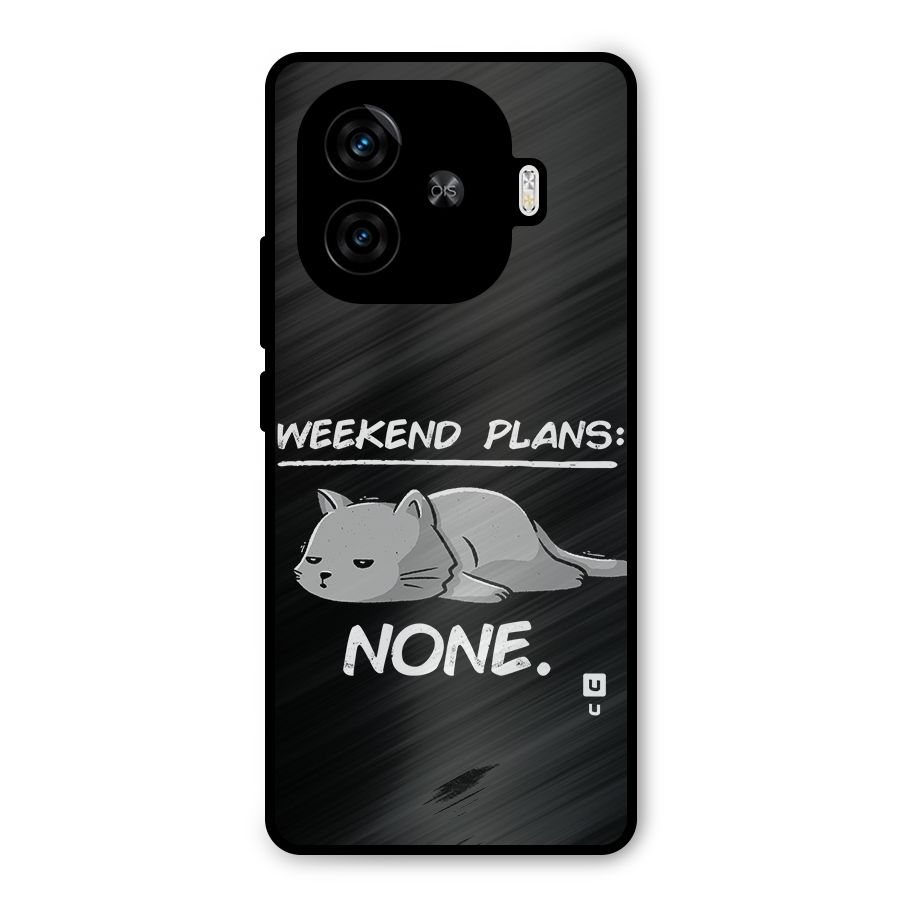 Weekend Plans None Metal Back Case for iQOO Neo 10R