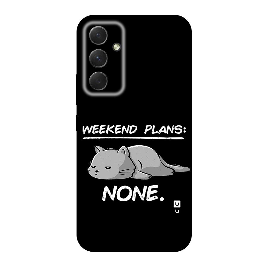Weekend Plans None Original Polycarbonate Back Case for Galaxy A54