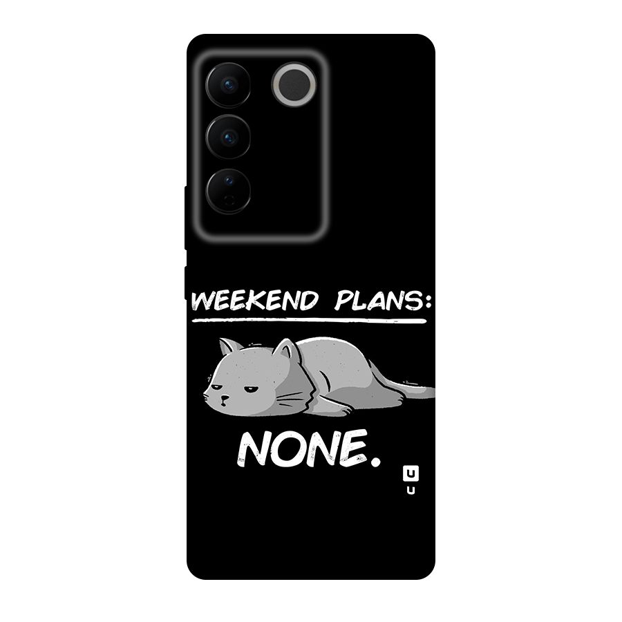 Weekend Plans None Original Polycarbonate Back Case for Vivo V27