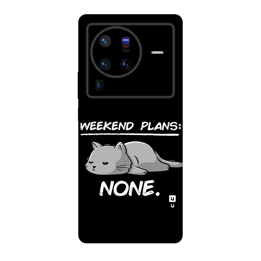 Weekend Plans None Original Polycarbonate Back Case for Vivo X80