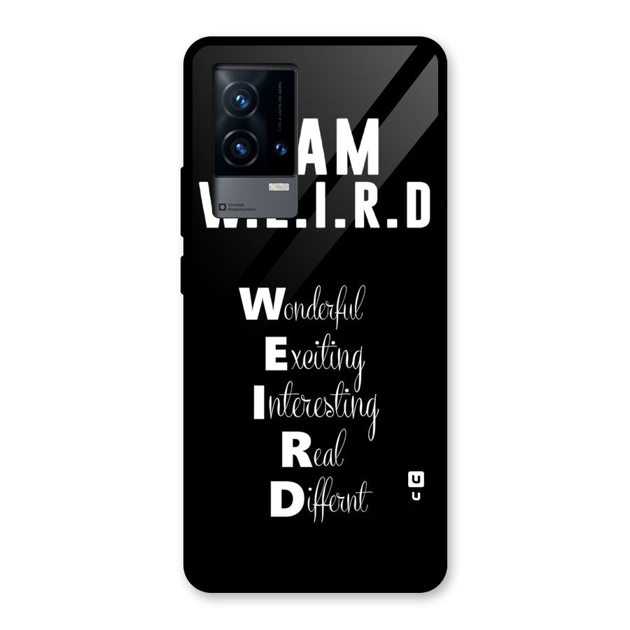 Weird Me Glass Back Case for iQOO 9 5G