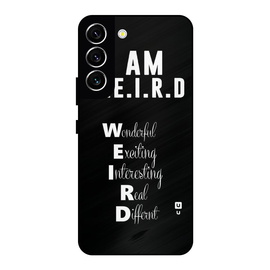 Weird Me Metal Back Case for Galaxy S22 5G