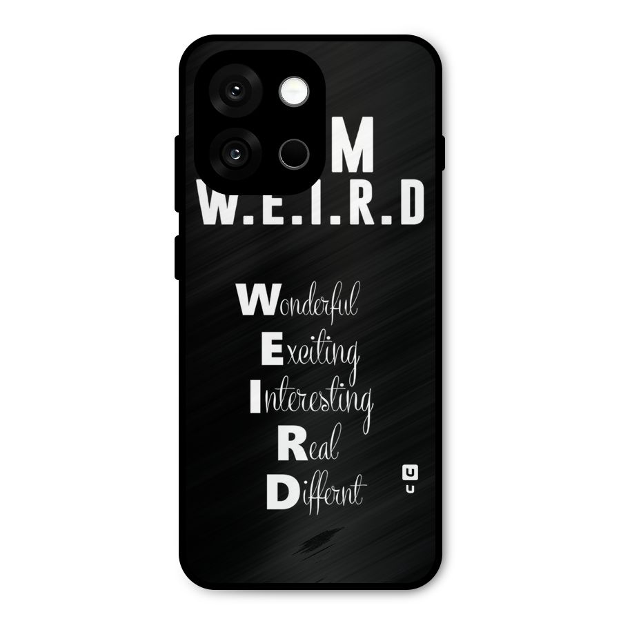 Weird Me Metal Back Case for OnePlus 13s