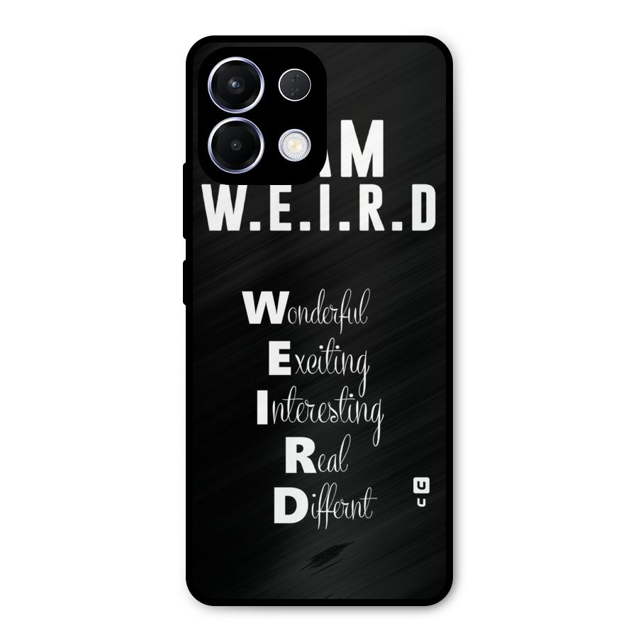 Weird Me Metal Back Case for Oppo K13