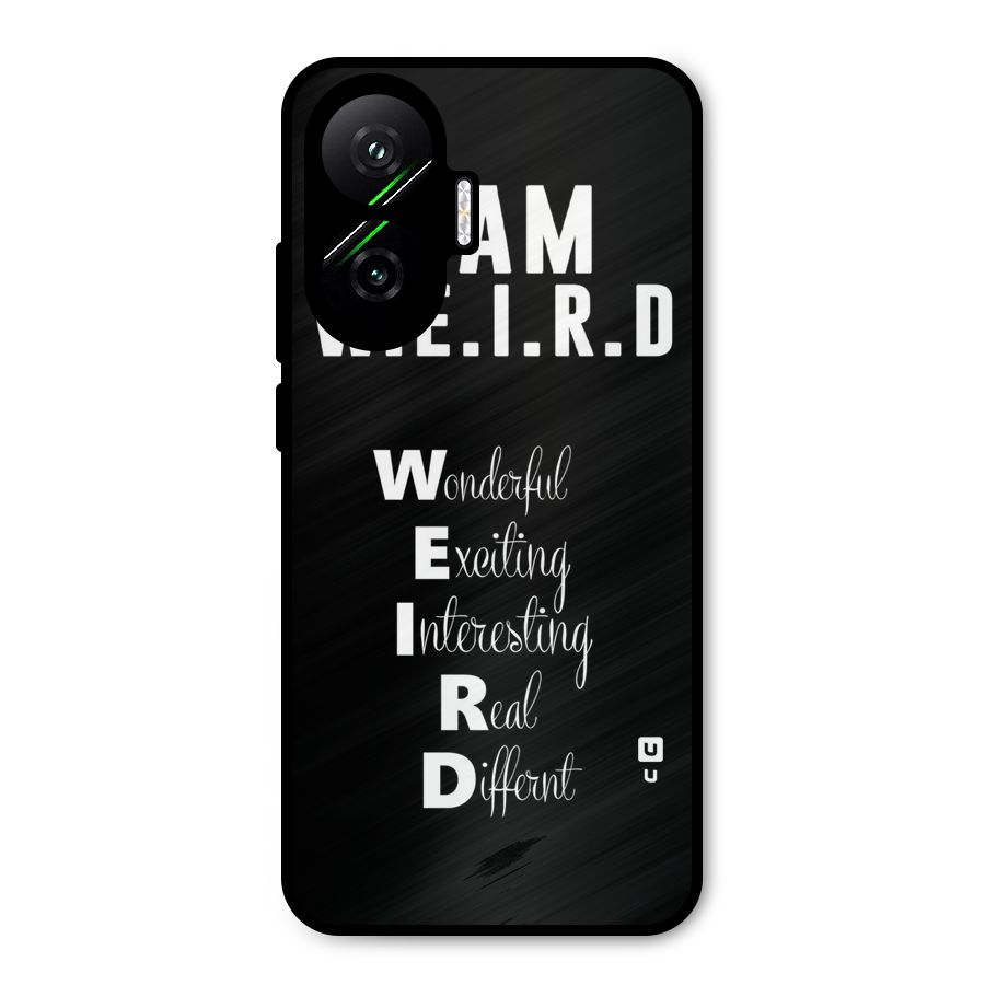 Weird Me Metal Back Case for Poco F7