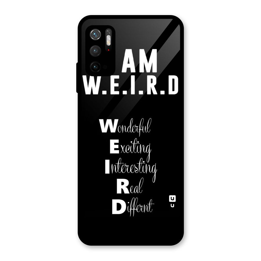 Weird Me Metal Back Case for Redmi Note 10T 5G