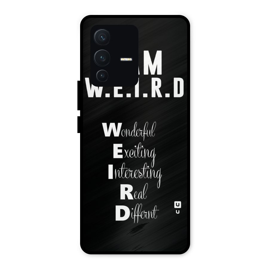 Weird Me Metal Back Case for Vivo V23 5G