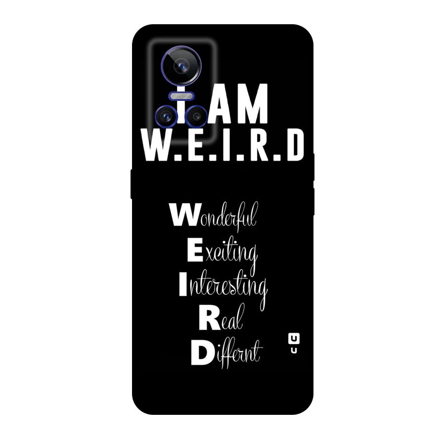 Weird Me Original Polycarbonate Back Case for Realme GT Neo 3