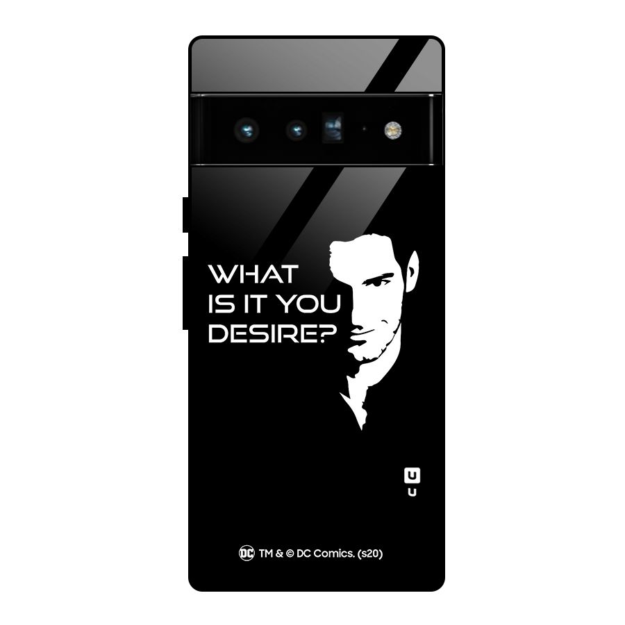 What Do You Desire Glass Back Case for Google Pixel 6 Pro
