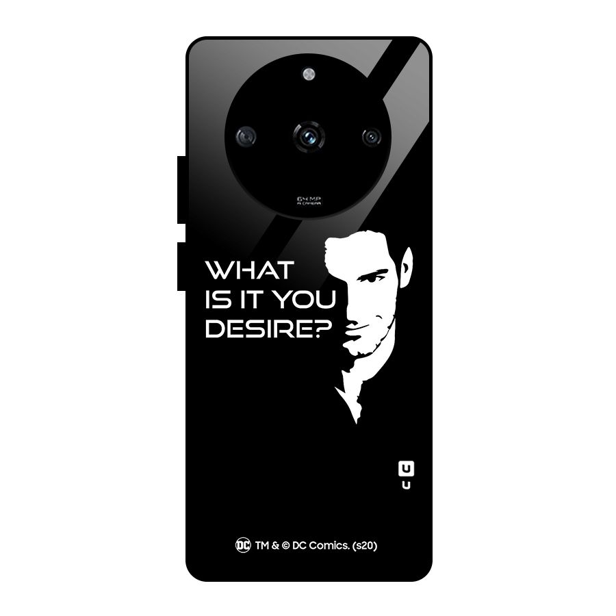 What Do You Desire Glass Back Case for Realme Narzo 60 5G