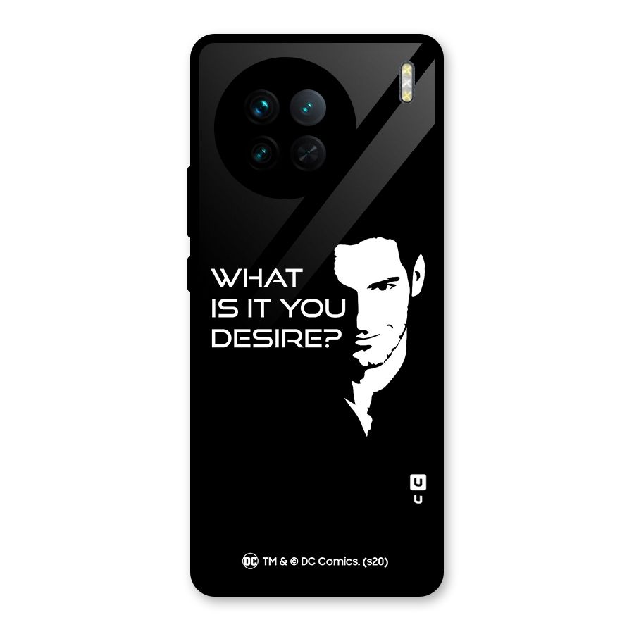 What Do You Desire Glass Back Case for Vivo X90