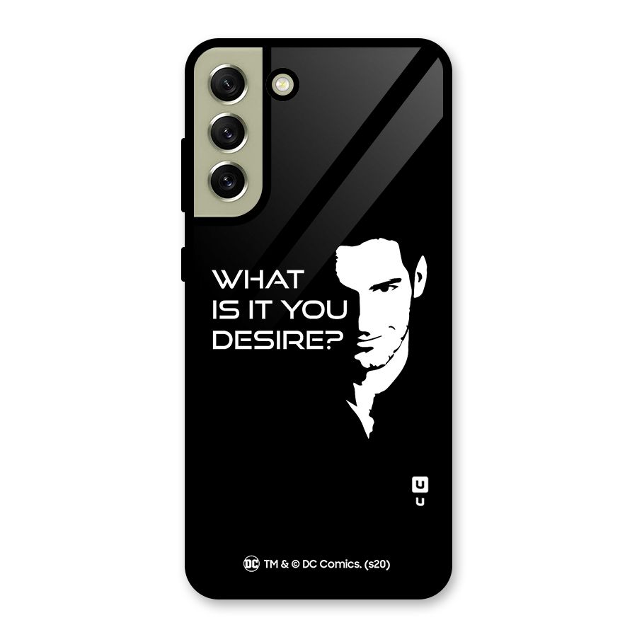 What Do You Desire Metal Back Case for Galaxy S21 FE 5G (2023)