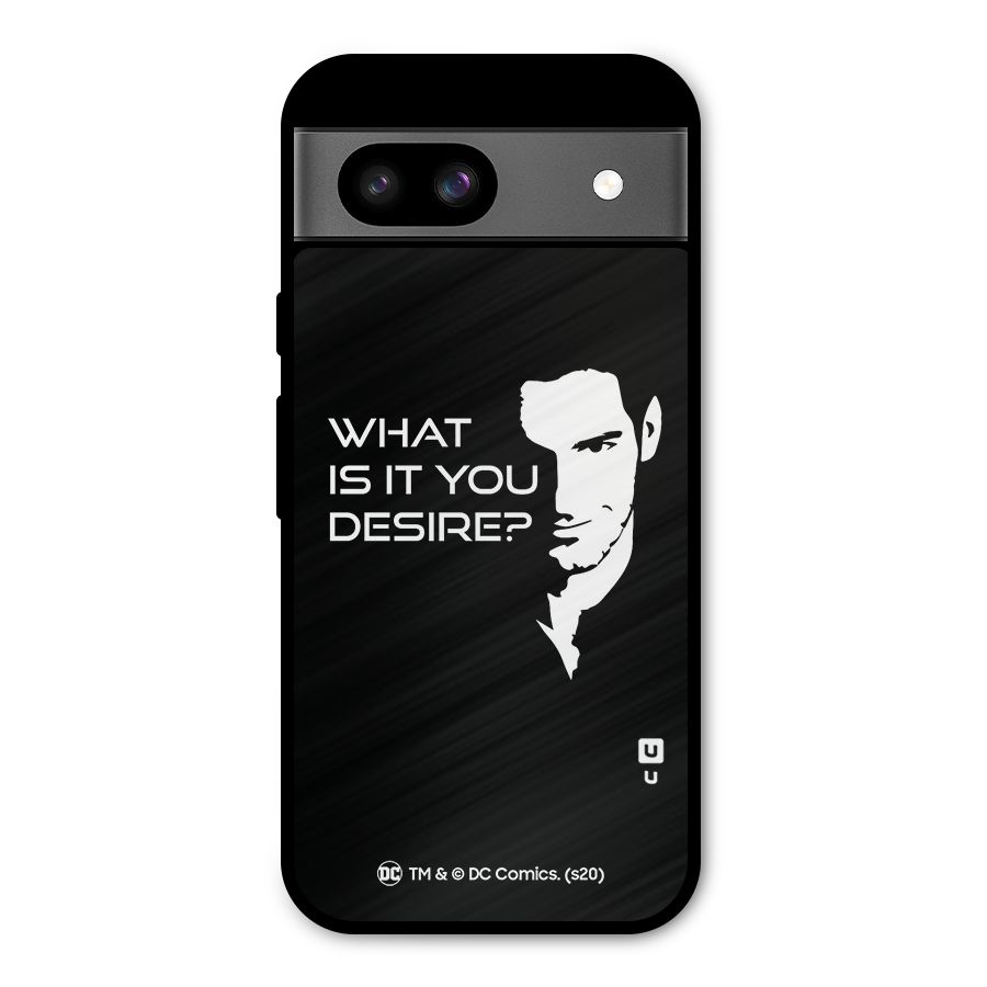 What Do You Desire Metal Back Case for Google Pixel 8a