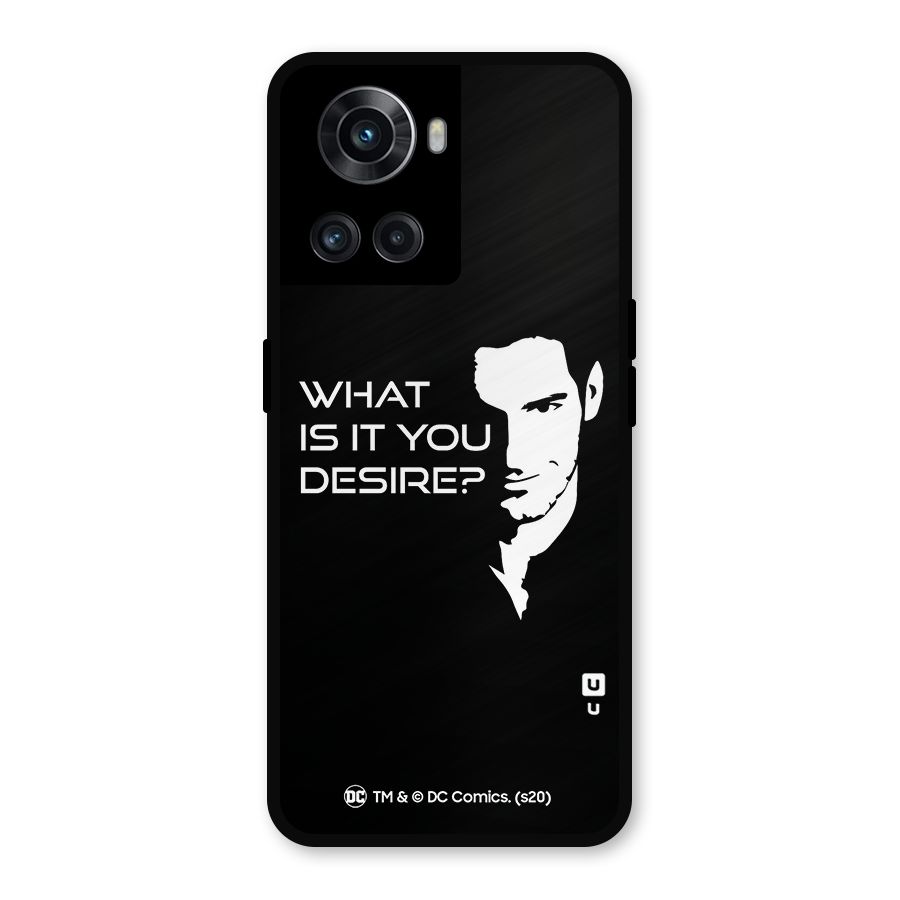 What Do You Desire Metal Back Case for OnePlus 10R