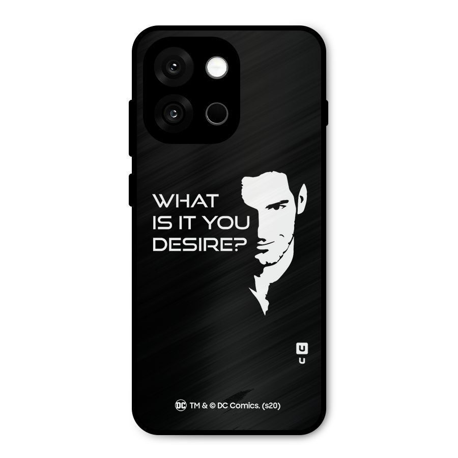 What Do You Desire Metal Back Case for OnePlus 13s