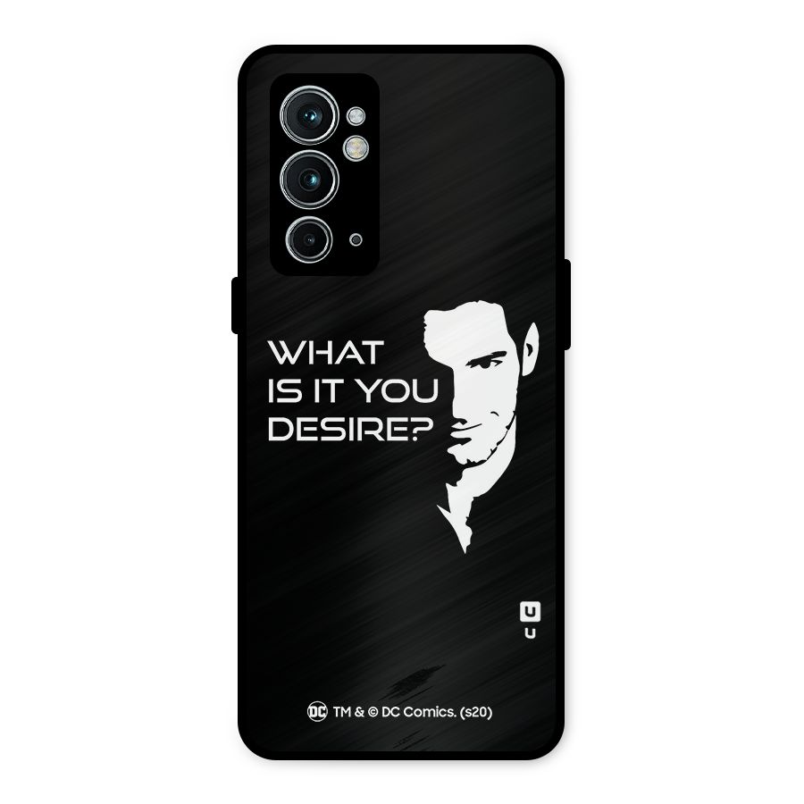 What Do You Desire Metal Back Case for OnePlus 9RT 5G