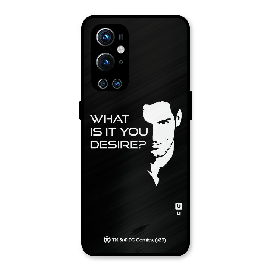 What Do You Desire Metal Back Case for OnePlus 9 Pro