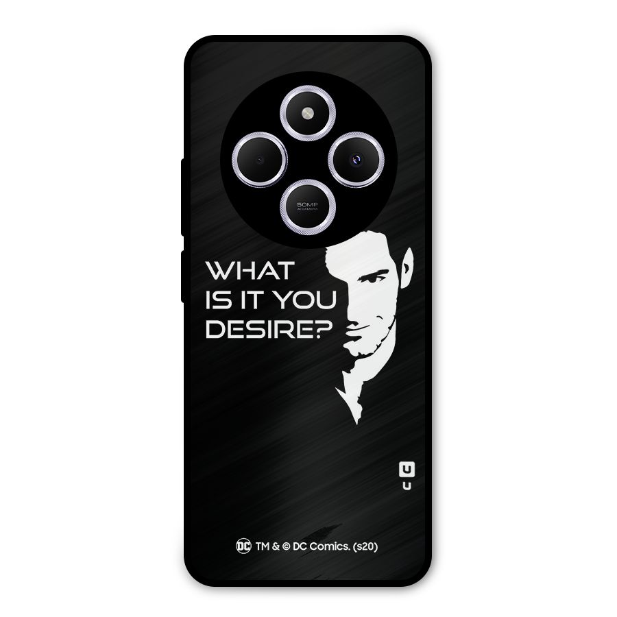 What Do You Desire Metal Back Case for Poco M7
